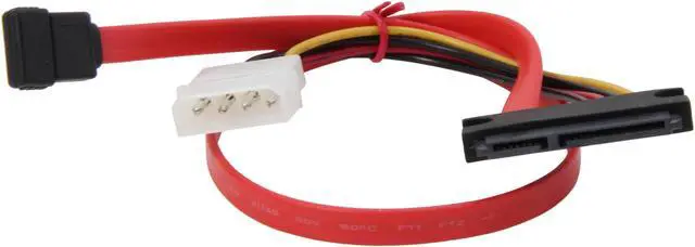 Alt view image 2 of 3 - Link Depot LD-SATA-0.5C 6 in. SATA Cable with Power Adapter