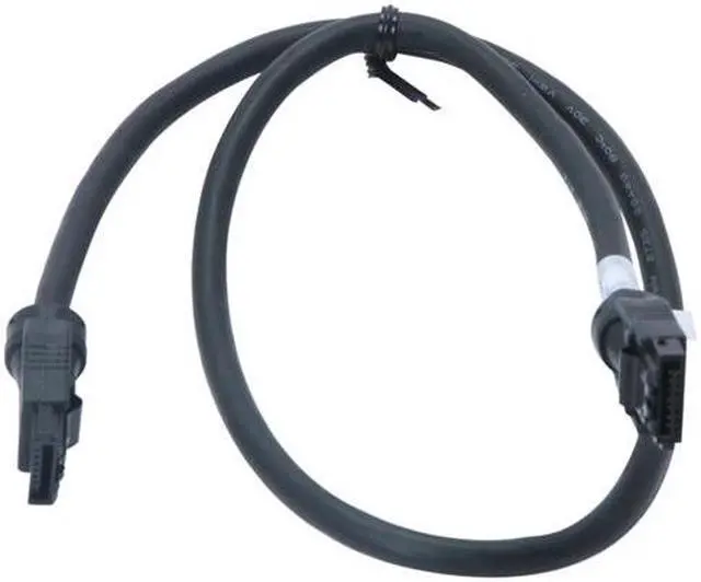 Alt view image 2 of 2 - Link Depot LD-SATA3-0.5M 1.64 ft. (0.50m) SATA III Round Cable with Latch Male to Male