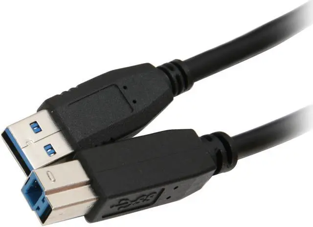 Main image of Link Depot USB30-10-AB Black USB 3.0 Cable - OEM