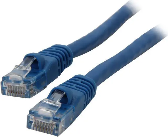 Main image of Link Depot C6M-75-BUB 75 ft. Cat 6 Blue 550MHz Enhanced Patch Cord
