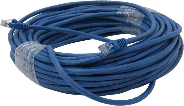 Alt view image 2 of 3 - Link Depot C6M-75-BUB 75 ft. Cat 6 Blue 550MHz Enhanced Patch Cord