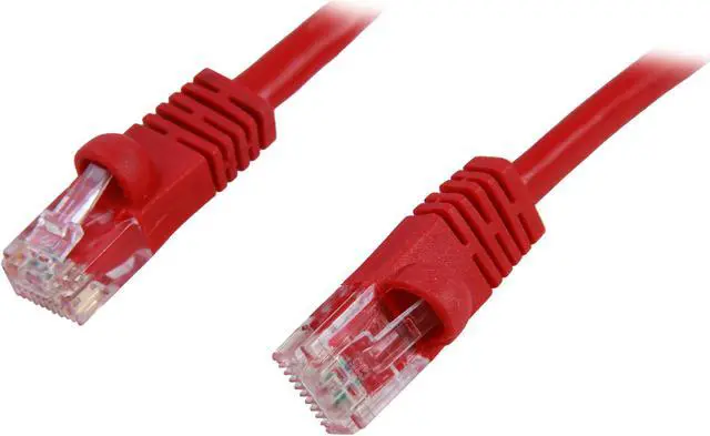 Main image of Link Depot C5M-100-RDB 100 ft Cat 5E Red Network Ethernet Cable