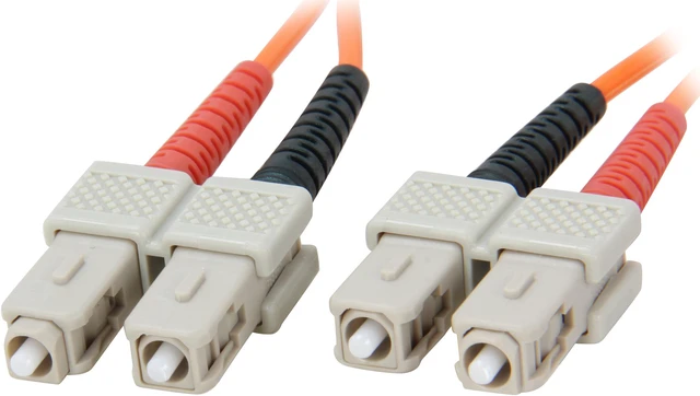 Main image of Link Depot FOM6-SCSC-2 6.56 ft. (2m) Multimode 62.5/125 Duplex Fiber Patch Cable SC - SC
