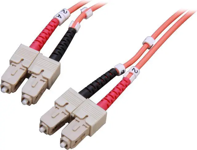 Main image of Link Depot FOM6-SCSC-5 16.4 ft. (5m) Multimode 62.5/125 Duplex Fiber Patch Cable SC - SC
