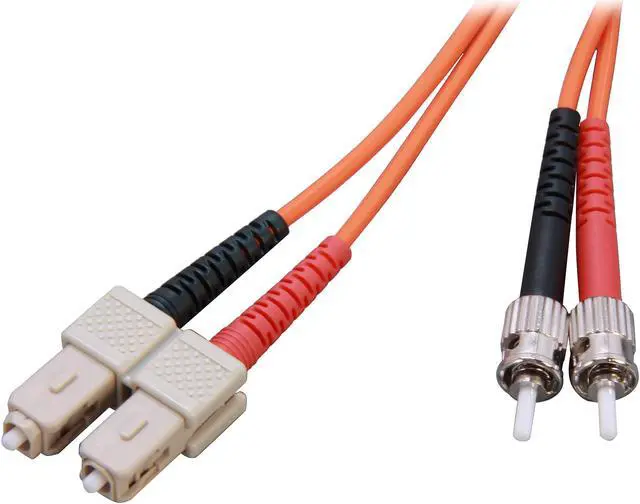Main image of FOM6-STSC-1 3.28 ft. (1m) Multimode 62.5/125 Duplex Fiber Patch Cable ST - SC