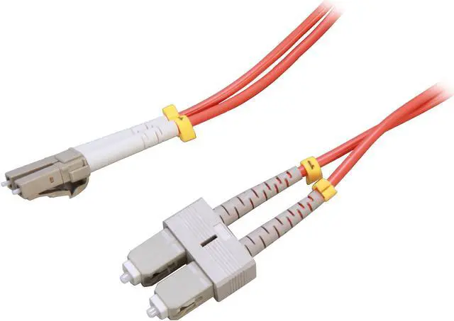 Main image of Link Depot FOM5-LCSC-1 3.28 ft. (1m) 10 Gb Multimode 50/125 Duplex LSZH Fiber Patch Cable LC - SC