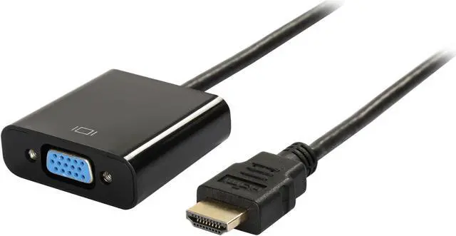 Main image of Omni Gear HDMI-VGA-ADT-MF-BK HDMI to VGA with Audio Converter