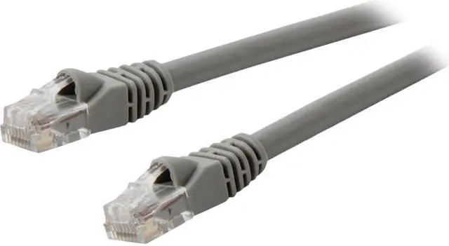 Main image of Link Depot C6M-15-GYB 15 ft. Cat 6 Gray UTP Patch Cable