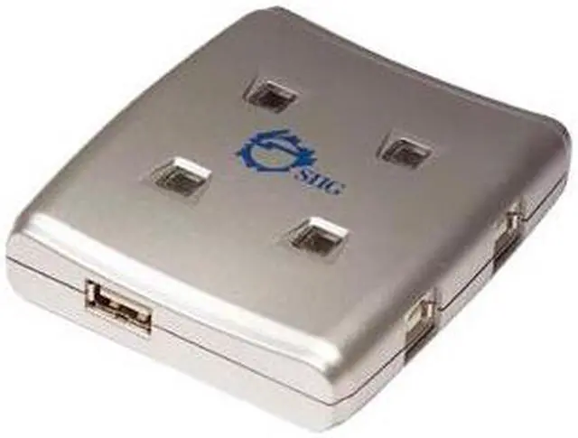 Main image of SIIG JU-SW4112-S2 USB 2.0 Switch 4-to-1