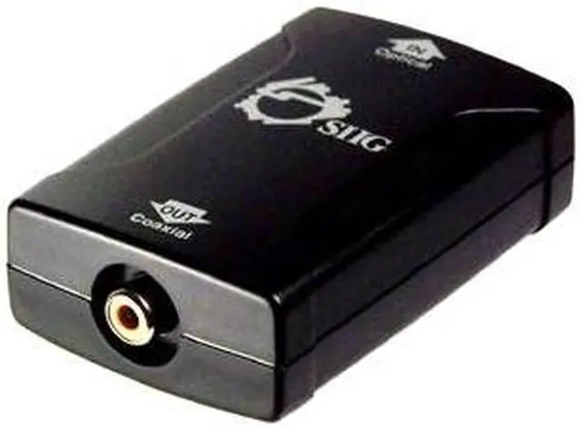 Main image of SIIG CE-CTC012-S2 Toslink-to-Coaxial converter