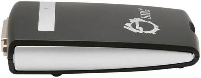 Alt view image 3 of 5 - SIIG JU-DV0012-S2 USB 2.0 to DVI/VGA External Video Card Adapter