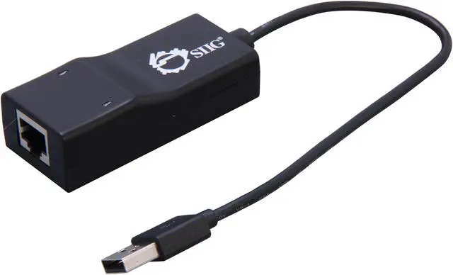Main image of SIIG JU-NE0111-S1 USB 2.0 Gigabit Ethernet - OEM