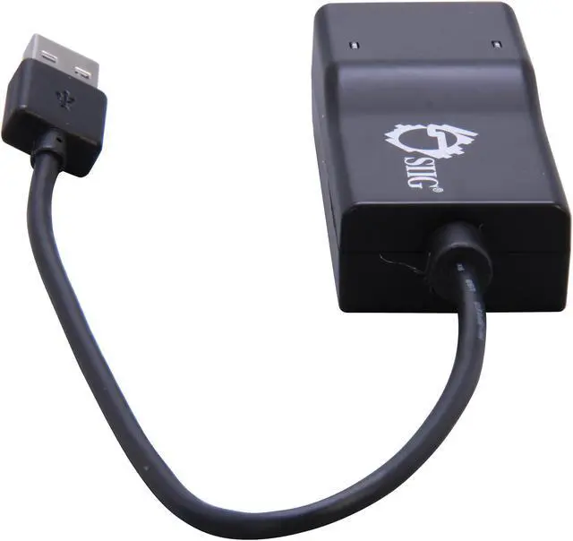 Alt view image 4 of 5 - SIIG JU-NE0111-S1 USB 2.0 Gigabit Ethernet - OEM