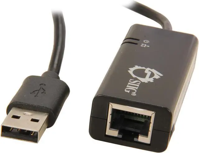 Main image of SIIG JU-NE0311-S1 USB 2.0 Gigabit Ethernet Adapter - OEM