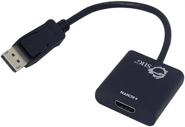 Main image of SIIG CB-DP0Q11-S1 DisplayPort to HDMI Adapter Converter