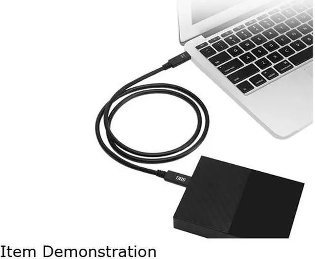 Alt view image 2 of 7 - SIIG USB 3.1 Type-C Gen 1 Cable 60W - 1M