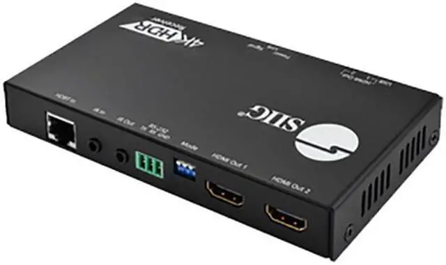 Alt view image 2 of 6 - SIIG CE-H24P11-S1 HDMI Over HDBaseT Receiver