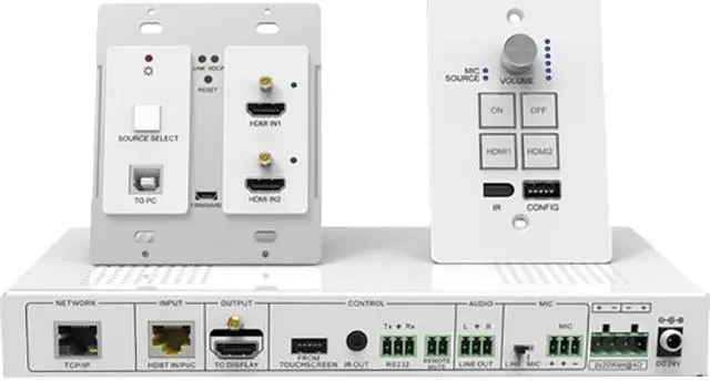 Main image of SIIG CE-H23Y11-S1 Wallplate 1080p HDMI HDBaseT Kit
