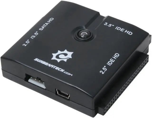 Main image of Sunbeam Serial ATA (SATA) or IDE 2.5" and 3.5" to USB 2.0 Cable Converter Adapter