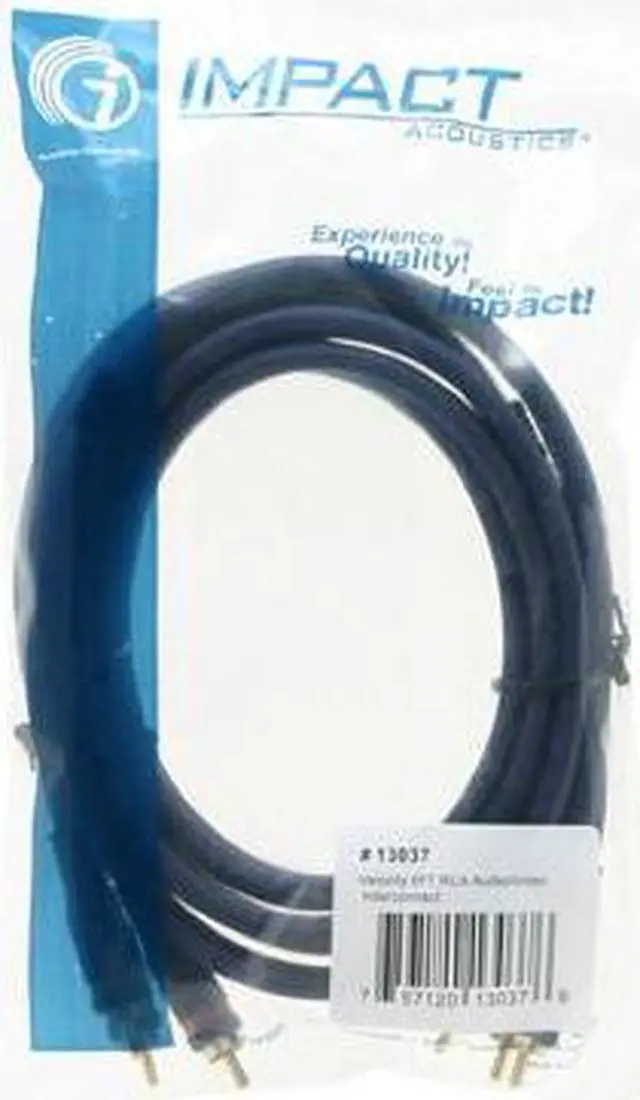 Alt view image 2 of 2 - Cables To Go Model 13037 6 ft. Velocity RCA Audio/Video Cable Male to Male