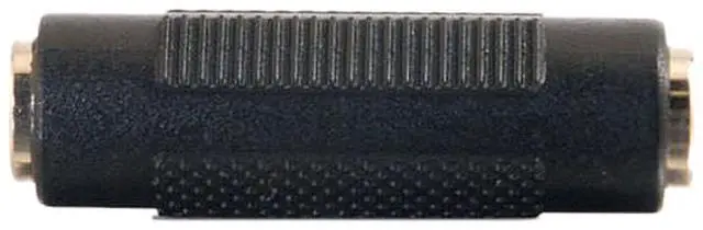 Alt view image 3 of 4 - C2G 03170 3.5mm Aux F/F Stereo Coupler, TAA Compliant, Black