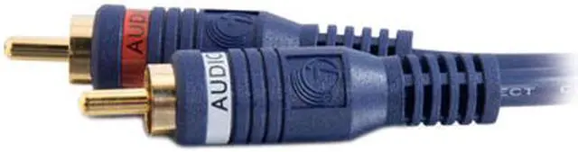 Alt view image 3 of 4 - C2G 13033 Velocity RCA Stereo Audio Cable, Blue (6 Feet, 1.82 Meters)