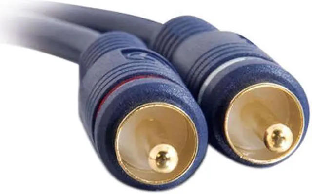 Alt view image 2 of 4 - C2G 29100 Velocity RCA Stereo Audio Cable, Blue (25 Feet, 7.62 Meters)