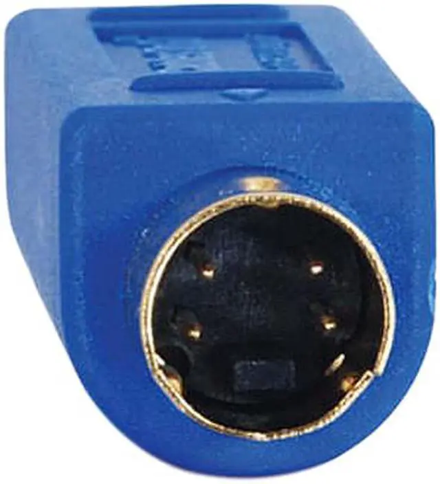 Alt view image 2 of 4 - C2G 13058 Bi-Directional S-Video Male to RCA Female Video Adapter, Blue