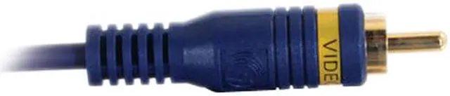 Alt view image 2 of 4 - C2G 27232 Velocity Composite Video Cable, Blue (12 Feet, 3.65 Meters)