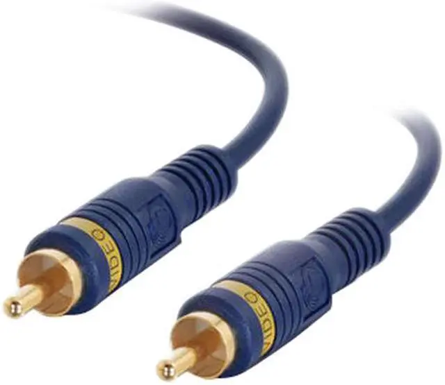 Alt view image 3 of 4 - C2G 27232 Velocity Composite Video Cable, Blue (12 Feet, 3.65 Meters)
