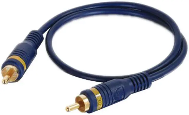 Alt view image 4 of 4 - C2G 27232 Velocity Composite Video Cable, Blue (12 Feet, 3.65 Meters)