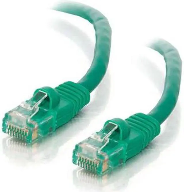 Main image of C2G 15179 Cat5e Cable - Snagless Unshielded Ethernet Network Patch Cable, Green (3 Feet, 0.91 Meters)
