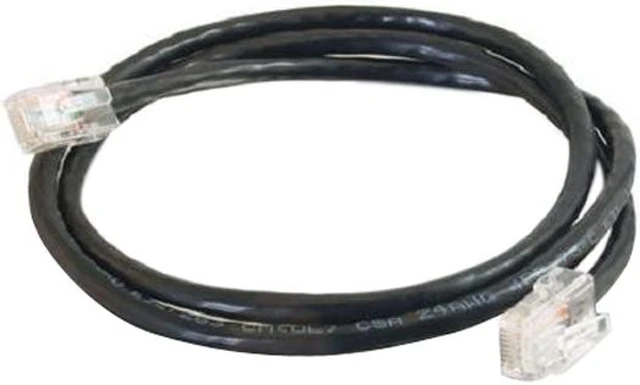 Alt view image 2 of 4 - C2G 22683 Cat5e Cable - Non-Booted Unshielded Ethernet Network Patch Cable, Black (5 Foot, 1.52 Meters)