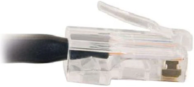 Alt view image 4 of 4 - C2G 22683 Cat5e Cable - Non-Booted Unshielded Ethernet Network Patch Cable, Black (5 Foot, 1.52 Meters)