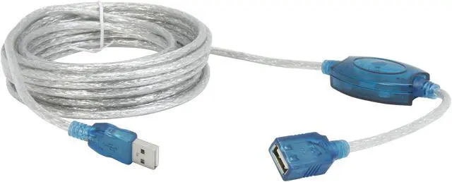 Alt view image 2 of 3 - C2G 39978 USB Active Extension Cable - USB 2.0 A Male to A Female Cable, Beige (16.4 Feet, 5 Meters)