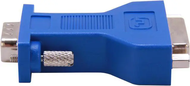 Alt view image 3 of 5 - C2G 26957 DVI Female to VGA (HD15) Male Video Adapter, Blue