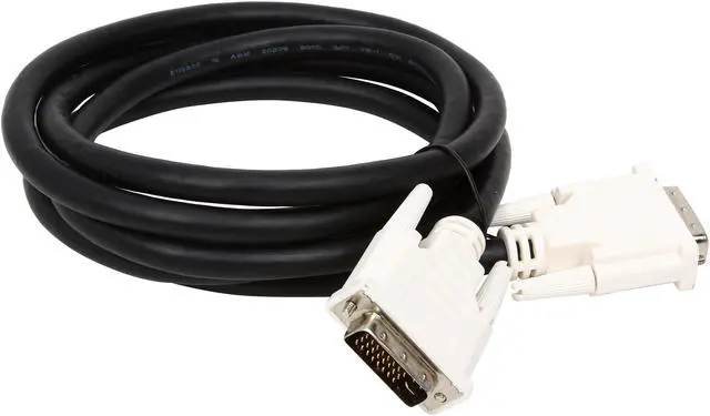 Alt view image 2 of 3 - C2G 26948 DVI-I M/M Dual Link Digital/Analog Video Cable, Black (6.6 Feet, 2 Meters)