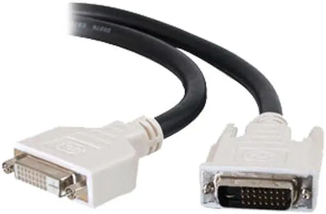 Alt view image 3 of 3 - Cables To Go 29530 Black DVI-D Male to DVI-D Female Male to Female DVI-D M/F Dual Link Digital Video Extension Cable