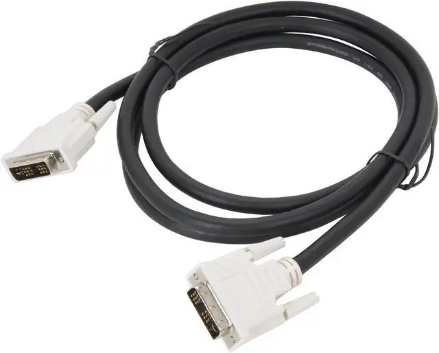 Alt view image 2 of 3 - C2G 26946 DVI-I M/M Single Link Digital/Analog Video Cable, Black (6.6 Feet, 2 Meters)