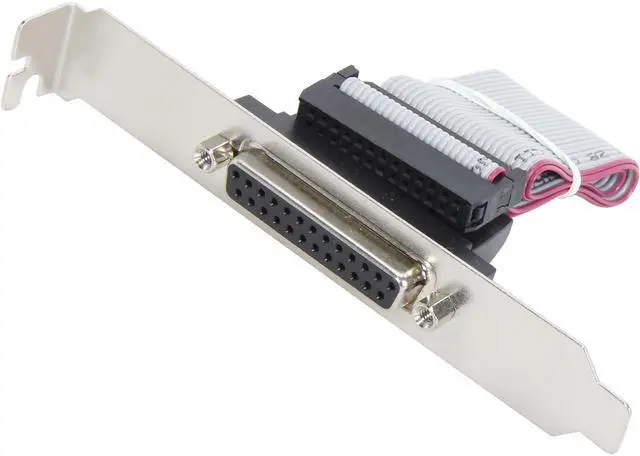 Main image of C2G 10338 DB25 Female Parallel Add-A-Port Adapter Cable with Bracket (11 Inch)