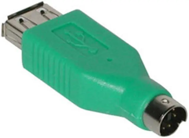 Alt view image 2 of 4 - C2G 35700 USB to PS/2 Adapter, Green