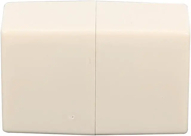 Alt view image 3 of 5 - C2G 01937 RJ45 8-Pin Modular Straight-Through Inline Coupler, Ivory