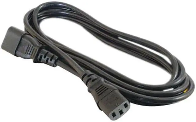 Alt view image 2 of 4 - C2G 29933 16 AWG 250 Volt Computer Power Extension Cord - IEC320C14 to IEC320C13, TAA Compliant, Black (5 Feet, 1.52 Meters)