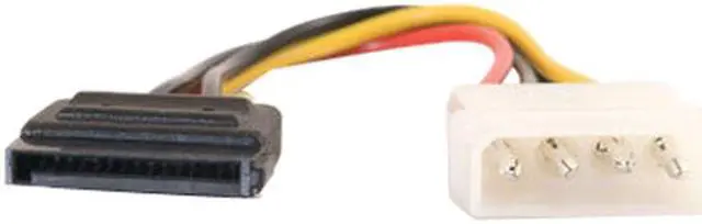 Alt view image 2 of 5 - C2G 10151 Serial ATA (SATA) Power Adapter Cable (6 Inches, 0.15 Meters)