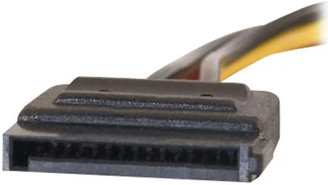 Alt view image 4 of 5 - C2G 10151 Serial ATA (SATA) Power Adapter Cable (6 Inches, 0.15 Meters)