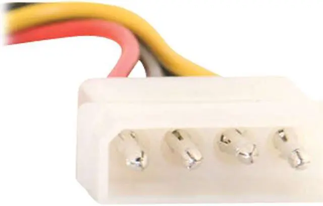 Alt view image 5 of 5 - C2G 10151 Serial ATA (SATA) Power Adapter Cable (6 Inches, 0.15 Meters)