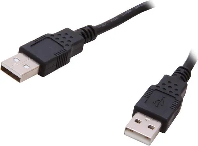 Main image of C2G/Cables To Go 28106 2m USB 2.0 A/A Cable Black