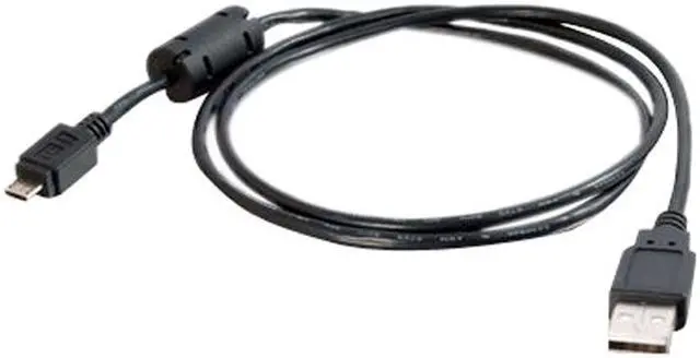 Alt view image 2 of 4 - C2G 27366 Micro USB Cable - USB 2.0 A Male to Micro-USB B Male Cable, Black (9.8 Feet, 3 Meters)