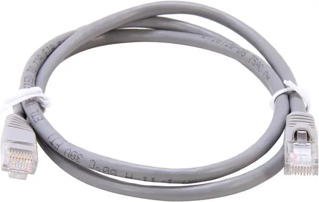 Alt view image 2 of 3 - C2G 15177 Cat5e Cable - Snagless Unshielded Ethernet Network Patch Cable, Gray (3 Feet, 0.91 Meters)