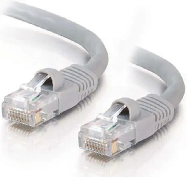 Main image of C2G 15187 Cat5e Cable - Snagless Unshielded Ethernet Network Patch Cable, Gray (5 Feet, 1.52 Meters)